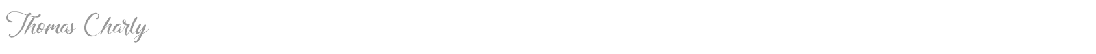 Thomas Charly font preview